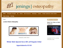 Tablet Screenshot of jeningsosteopathy.com